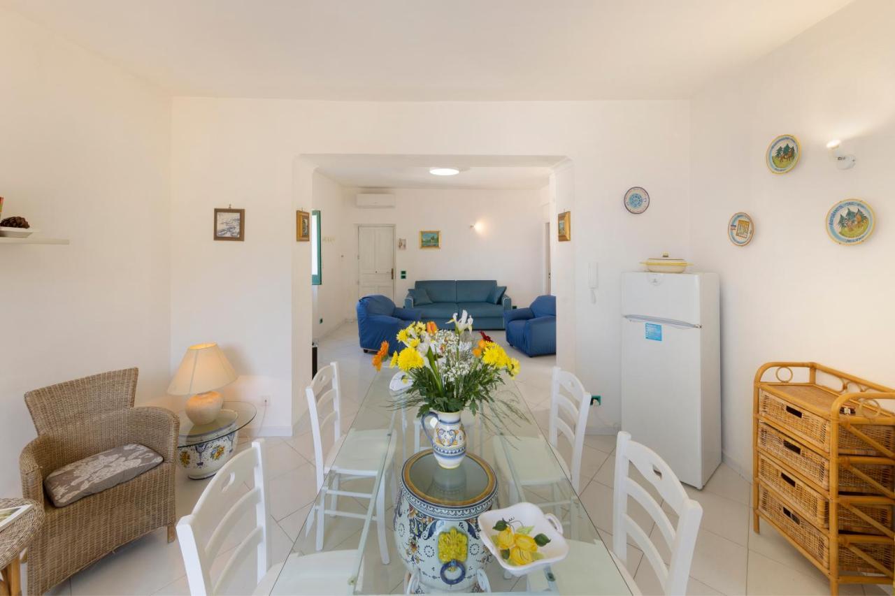 Apartmán Relais Del Mare Con Terrazza Fronte Mare Free Parking Massa Lubrense Exteriér fotografie