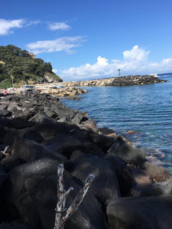 Apartmán Relais Del Mare Con Terrazza Fronte Mare Free Parking Massa Lubrense Exteriér fotografie